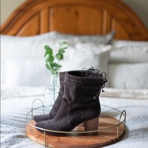 Madewell Neva Foldover Boot in Suede